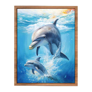Dolphin Artwork Poster