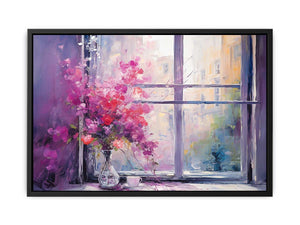 Still Life Window Art Canvas Print