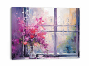 Still Life Window Art Painting