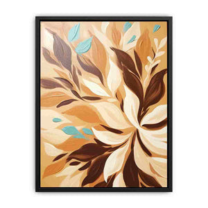 Brown Leaves Painting