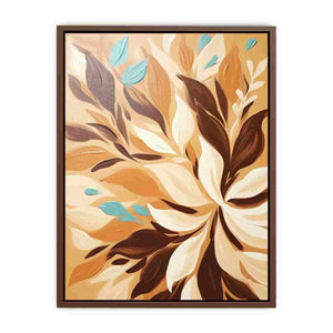 Brown Leaves Poster