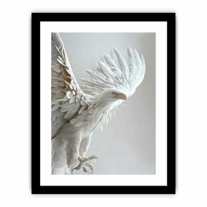 3D Eagle Art Print