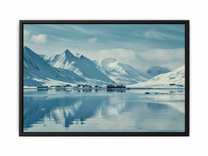 Svalbard Mountain Painting