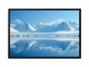 Svalbard Mountain Painting