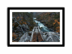 On The Edge Art Print