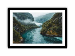 Wild Canyon Art Print