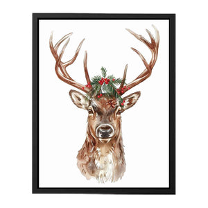 Christmas Reindeer Painting