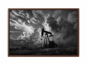 Oil Pump Poster