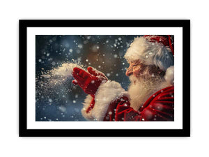 Father Santa Art Print