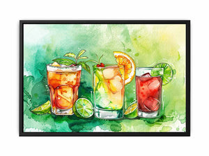 Summar Cocktails Painting