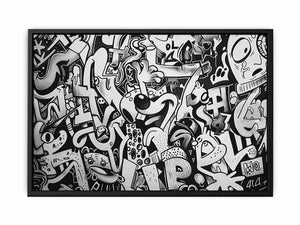 Cartoon Graffiti Painting