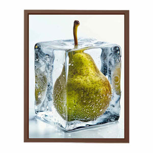 Pear in Ice Poster