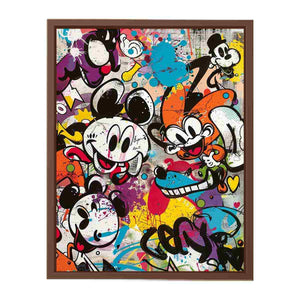 Cartoon Gafiti Poster