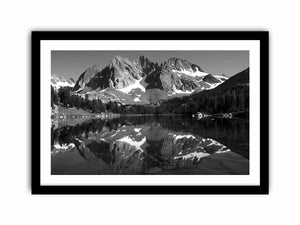 Hallett Peak Reflections Art Print
