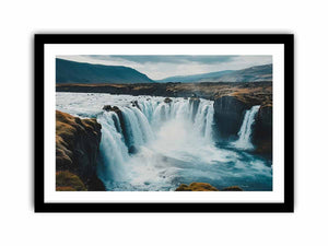 Godafoss Waterfall Art Print
