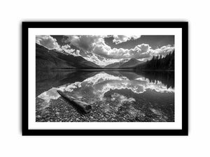 Lake Chiaroscuro Art Print