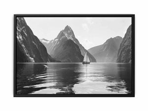 New Zealands Fjords Painting