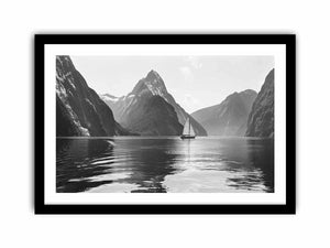 New Zealands Fjords Art Print