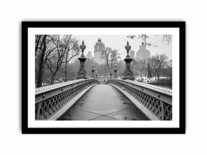 Bow Bridge Central Park Art Print