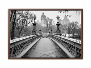 Bow Bridge Central Park Poster