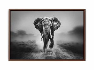 Elepahant Running Poster