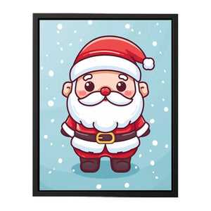 Santa in The Snow Painting