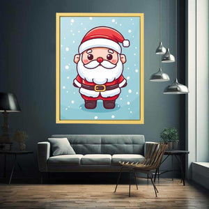 Santa in The Snow