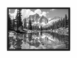 Hallett Peak Reflections Painting
