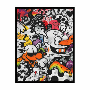Cartoon Gafiti Painting