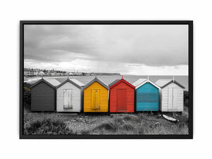 Brighton Bathing Boxes Painting