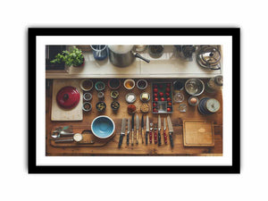 Kitchen Life Art Print