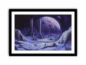 Sydney in Night Art Print