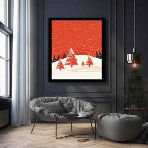 Red Christmas Tree
