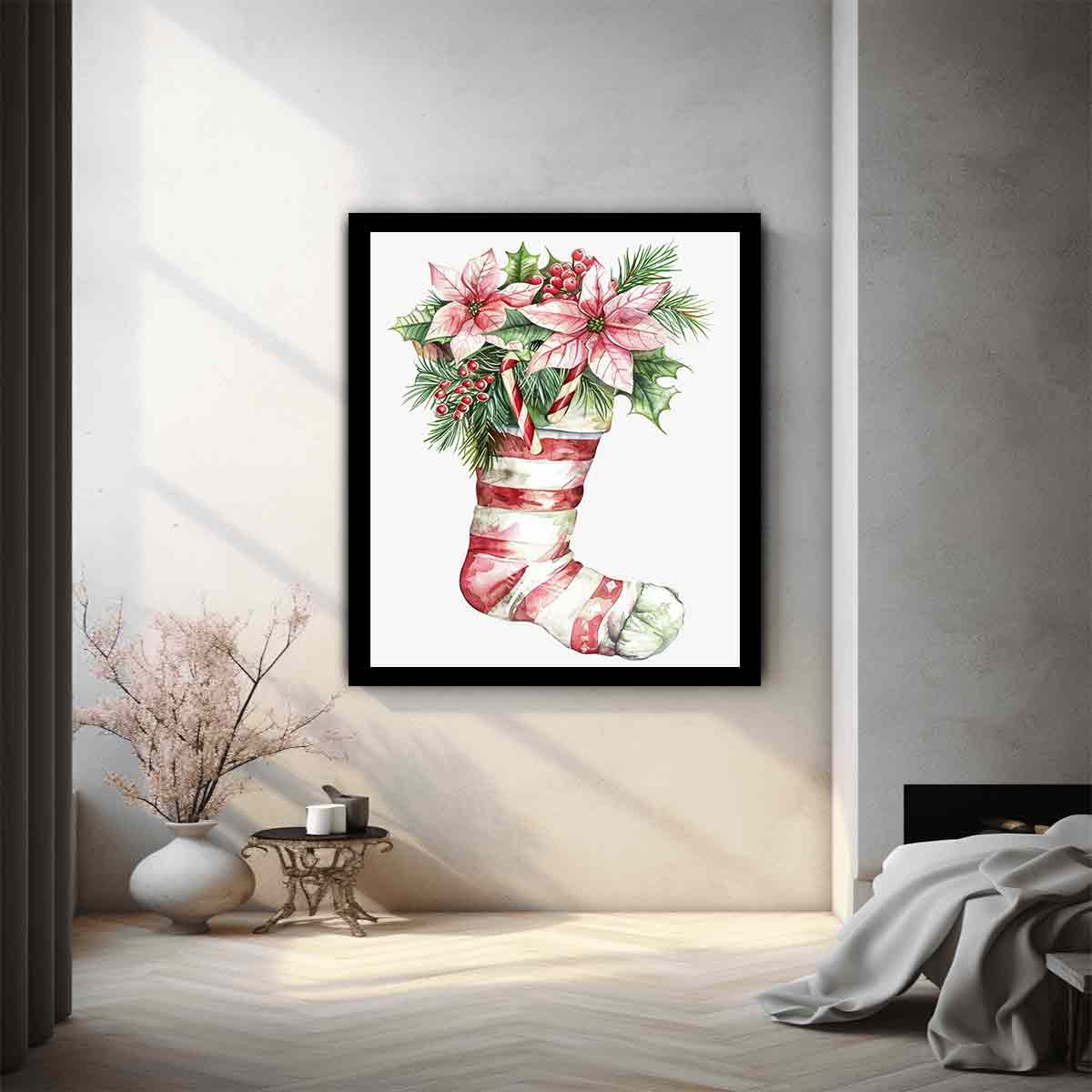 Christmas Striped Stockings