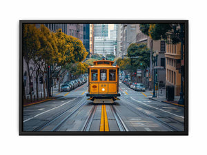 San Francisco Cable Car Painting