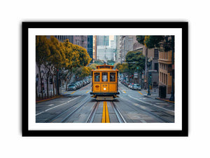 San Francisco Cable Car Art Print