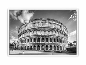 Colosseum in Rome Italy Framed Print