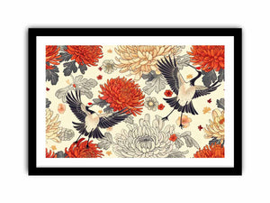Chrysanthemums Art Print
