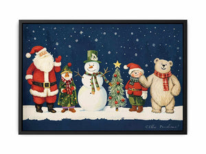Christmas Get Togeather Painting
