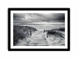 Beach Path Art Print
