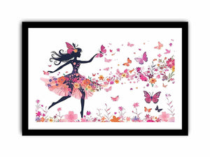 Fairy In A Dress Art Print