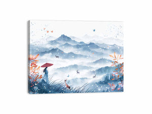 Beautiful Vally Canvas Print