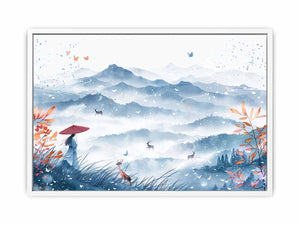 Beautiful Vally Framed Print