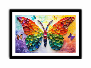 Colorful Buterfly Art Print