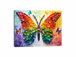 Colorful Buterfly Canvas Print