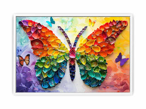 Colorful Buterfly Framed Print