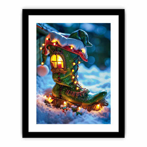Christmas Elfs Art Print