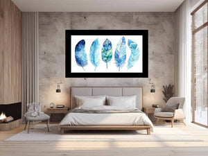 Blue Feathers