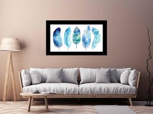 Blue Feathers