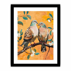 Turtle Doves Art Print